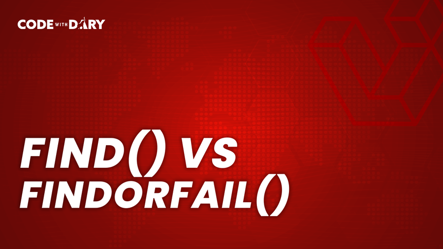 When you're working with Laravel, you might come across the find and findOrFail methods when querying the database. Both of these methods are used to retrieve a record from the database, but there is an important distinction between them.